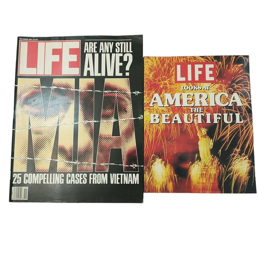 Life Magazine November 1987 MIAs Are Any Still Alive 25 Compelling Cases Vietnam